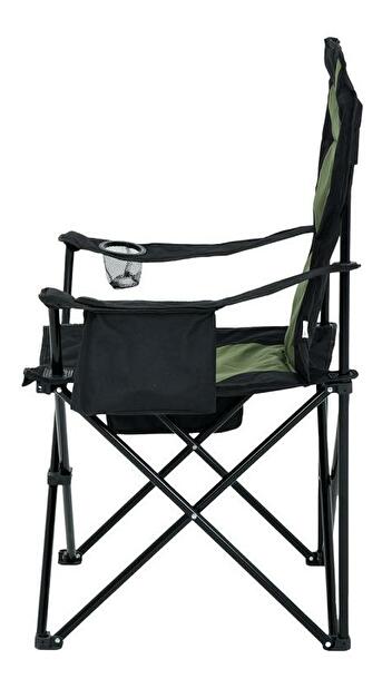 Scaun pentru camping Futo (Negru + Verde)