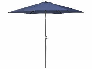 Umbrelă de grădină 270 cm VARENA (aluminiu) (albastru marin)