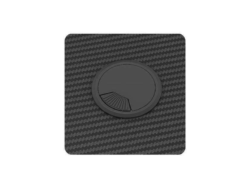 Masă PC Hyperion 1.7 (negru + multicolor) (cu iluminat LED)