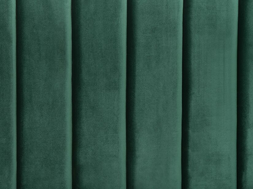 Pat matrimonial 160 cm VINNETTE (cu somieră) (verde)