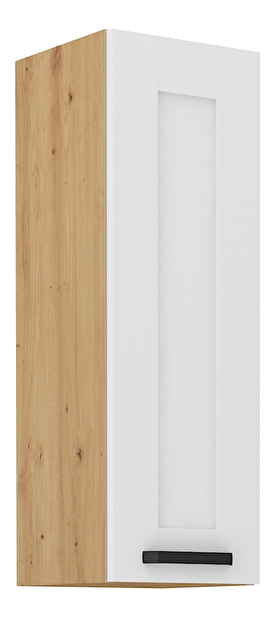Dulap superior Lesana 2 (alb + stejar artisan) 30 G-90 1F 