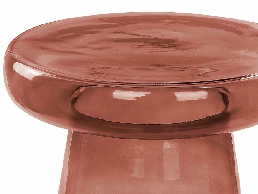 Măsuță laterală de cafea Cora (roșu)