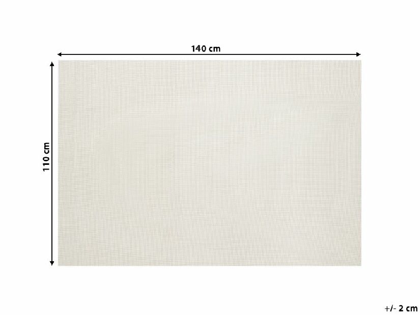 Covoraș antiderapant sub covor OSMO 110x160 cm (PVC) (alb)