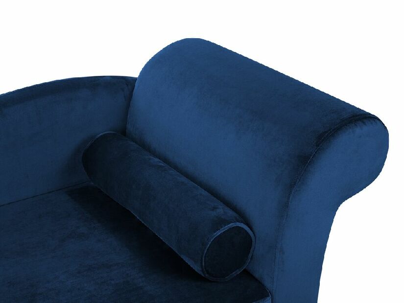 Fotoliu șezlong relaxare LUISSIANA (textil) (albastru) (D)