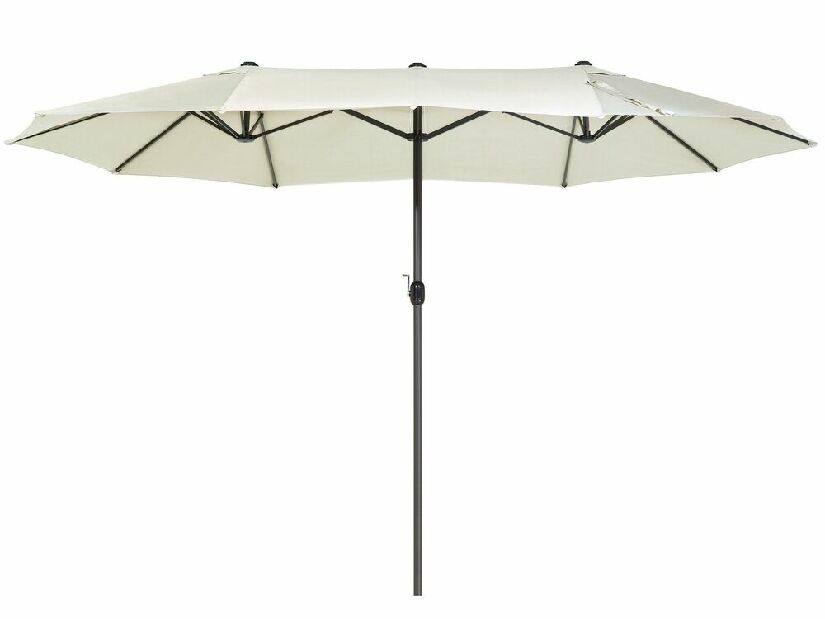 Umbrelă de grădină 270 cm SILVANIA (poliester) (bej deschis)