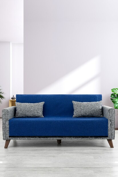 Cuvertură pentru canapea 200 x 200 cm Lalia (Albastru)