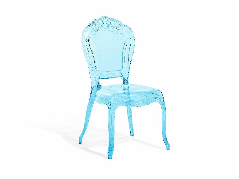 Set 2 buc. scaune pentru sufragerie Vitton (albastru)