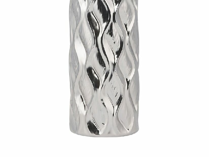 Vază BITLIS 45 cm (sticlă laminat) (argintiu)