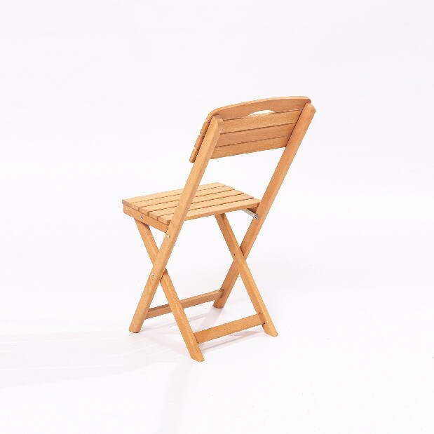 Set masă scaune de grădină (3 buc) Malachi (maro)