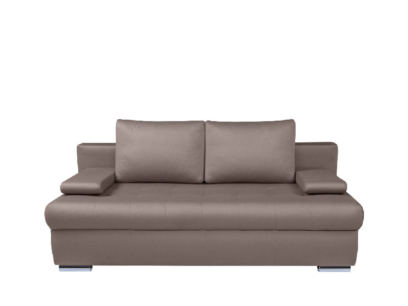 Canapea cu trei locuri Olimp III Lux 3DL LED (gri maro)