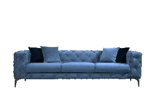 Canapea trei locuri- Asir Collo (albastru)
