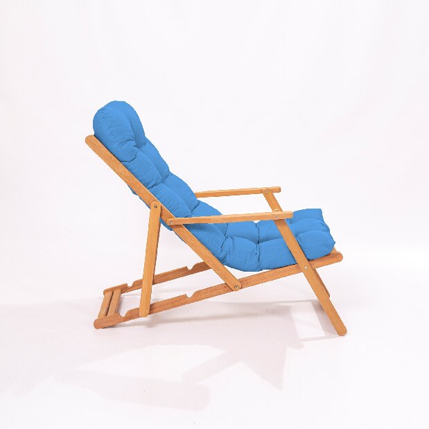 Set masă scaune de grădină (3 buc) Minnie (albastru + natural)