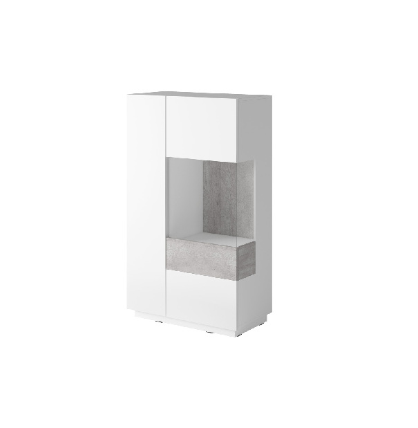 Mobilier living Stacey Typ 15 (beton + alb)