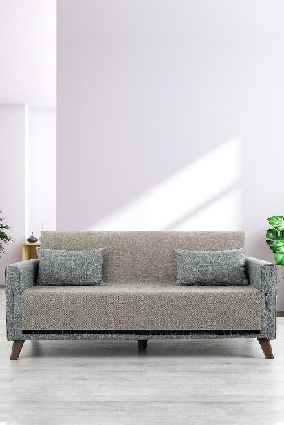 Cuvertură pentru canapea 200 x 200 cm Lalia (Bej)