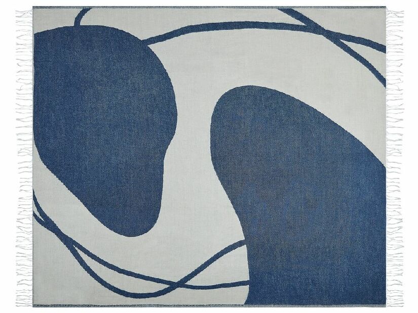 Pătură 130 x 170 cm Hans (albastru)