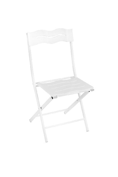 Set masă scaune de grădină (3 buc) Bonita (alb)
