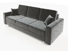 Canapea extensibilă Kineton (gri)