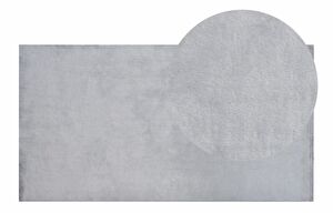 Covor din blană artificială 80 x 150 cm Mirpa (negru)