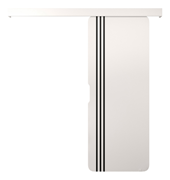 Uși culisante Oneil VI (alb mat + alb mat)