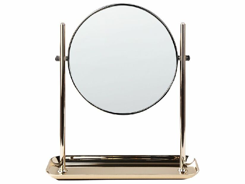 Oglindă cosmetică Faix (auriu)