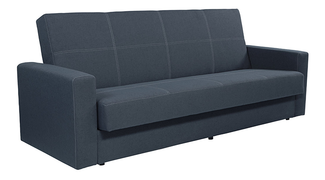 Canapea cu trei locuri Nova 3K (gri închis)