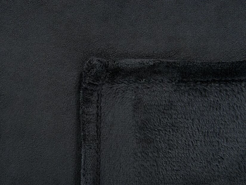 Pătură 150 x 200 cm Bayby (negru)