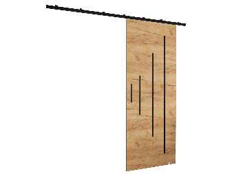 Uși culisante 70 cm Zodiac Y (stejar craft)