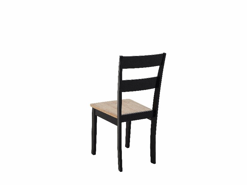 Set 2 buc. scaune pentru sufragerie Georgi (negru)