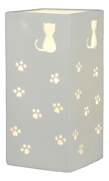 Lampă de masă pisici Brun (alb)