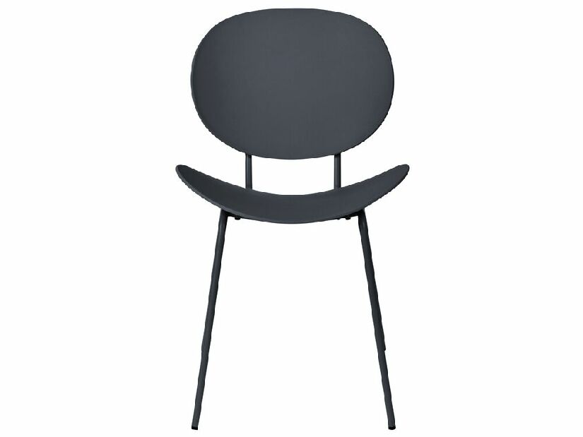 Set 2 buc scaune de sufragerie Sarrah (negru) 