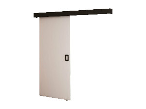 Ușă culisantă 90 cm Bethany I (alb mat + negru mat)