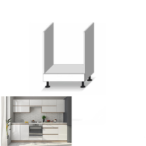 Dulap inferior de bucătărie sub cuptor D60 Lilouse