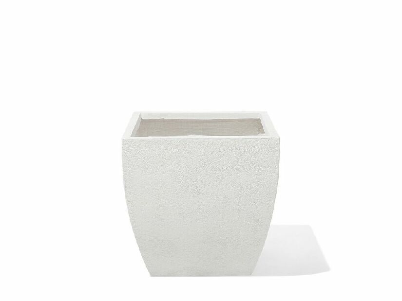 Ghiveci ORCHARDS 44x46x46 cm (ceramică) (alb)