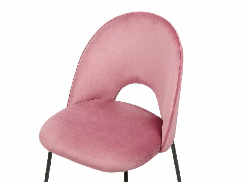Set 2 buc scaun tip bar Clarissa (roz)
