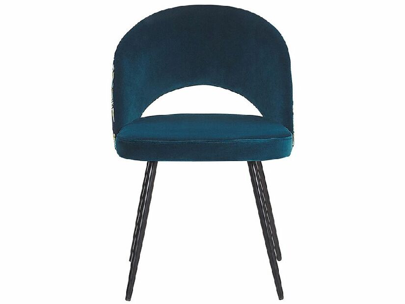 Set 2 buc. scaune de sufragerie VIVANI (albastru)