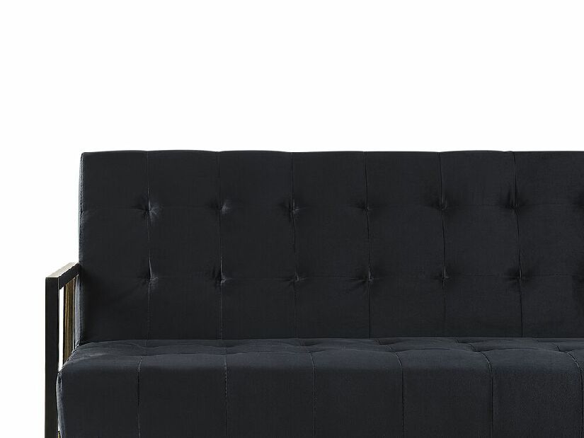 Canapea trei locuri MARELAS (negru)