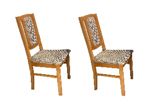 Set 2 buc. scaune sufragerie Duti (arin + cappucino) *Vânzare