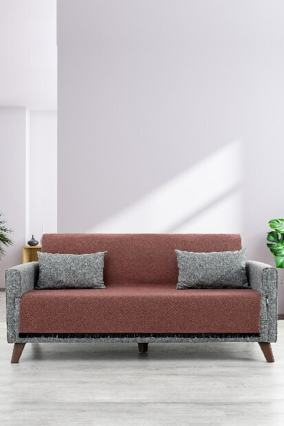 Cuvertură pentru canapea 200 x 200 cm Lalia (Roșu)