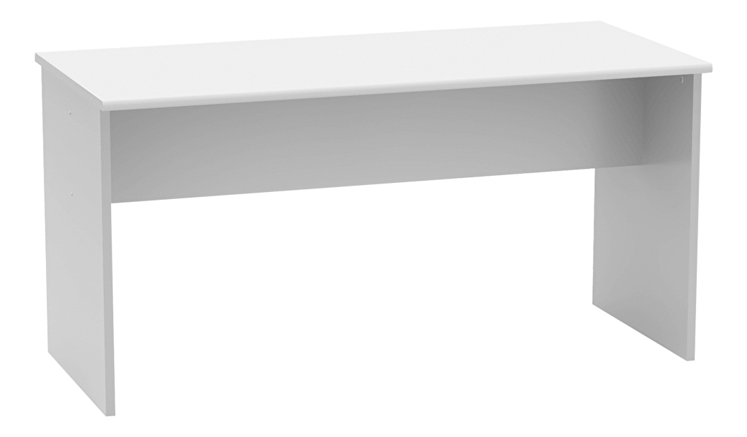 Masă de birou (cu două părți) Hansa 2 NEW 08 (alb)