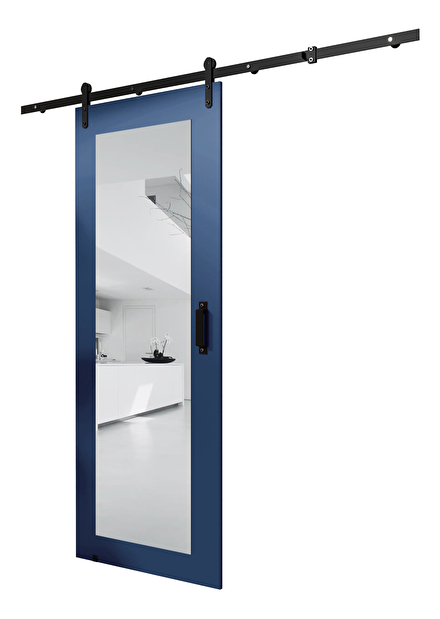 Uși culisante 90 cm Lorriane II (albastru închis)