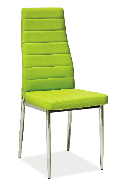 Scaun de sufragerie Herbert (piele ecologică verde)