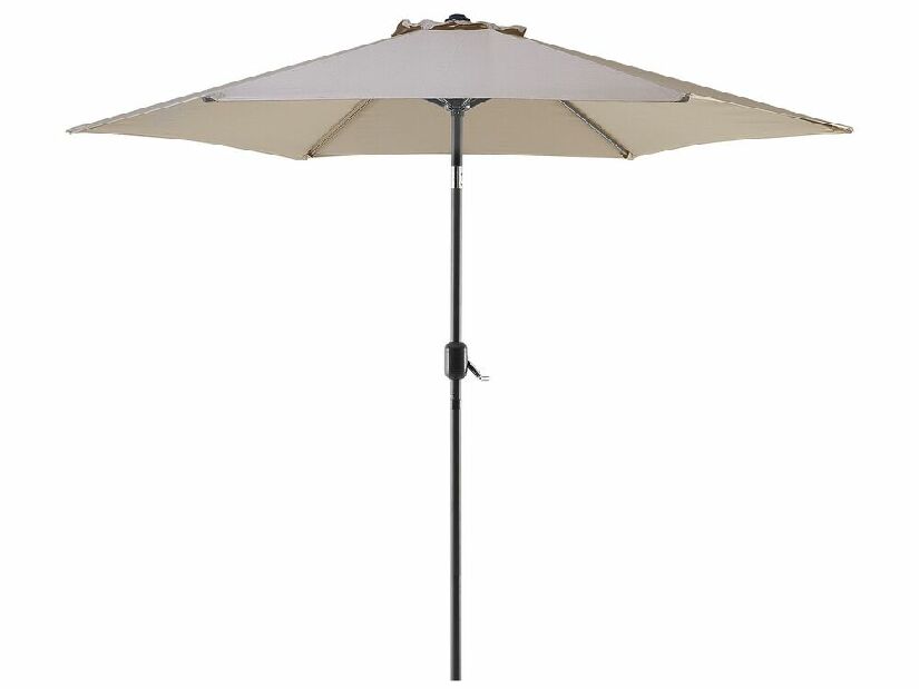 Umbrelă de grădină 270 cm VARENA (metal) (bej)