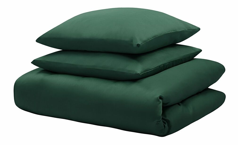Lenjerie pat 200 x 220 cm Hunter (verde) (complet cu fețe de pernă)