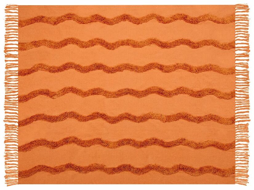 Pătură 125 x 150 cm Kharty (portocaliu)