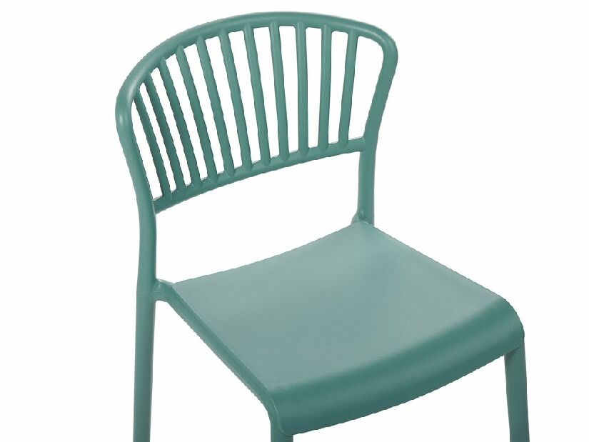 Set 4 buc scaun tip bar Geronimo (verde)