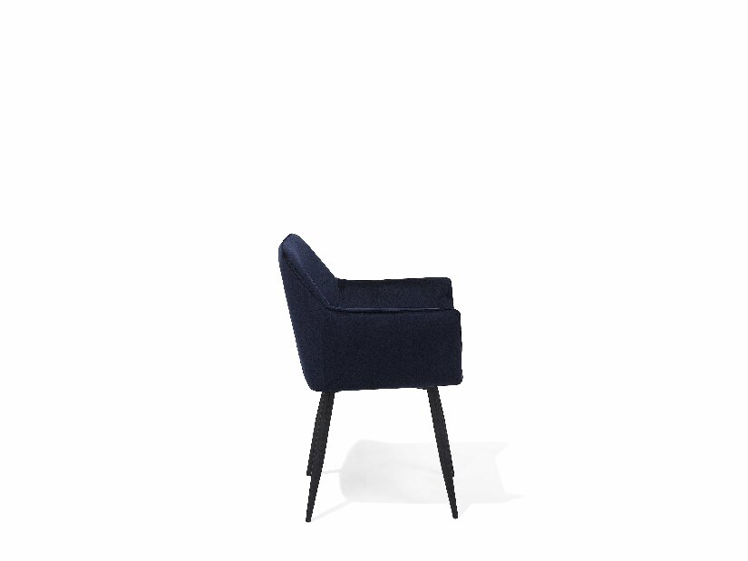 Set 2 buc. scaune pentru sufragerie Jardim (albastru închis)