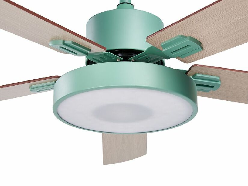 Ventilator de tavan cu iluminat Helix (verde)
