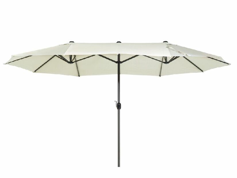 Umbrelă de grădină 270 cm SILVANIA (poliester) (bej deschis)