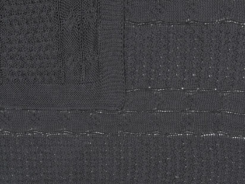 Pătură 170x140 cm FAISTOS (textil) (gri)