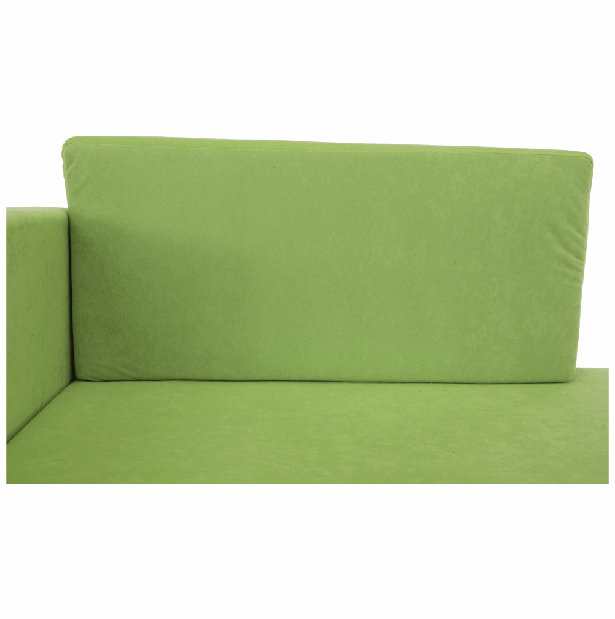 Canapea pentru copii Kubošík verde + bej (S) *resigilat